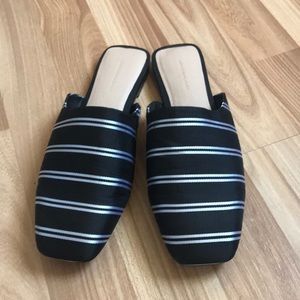 Something navy  Bowery mule women shoes